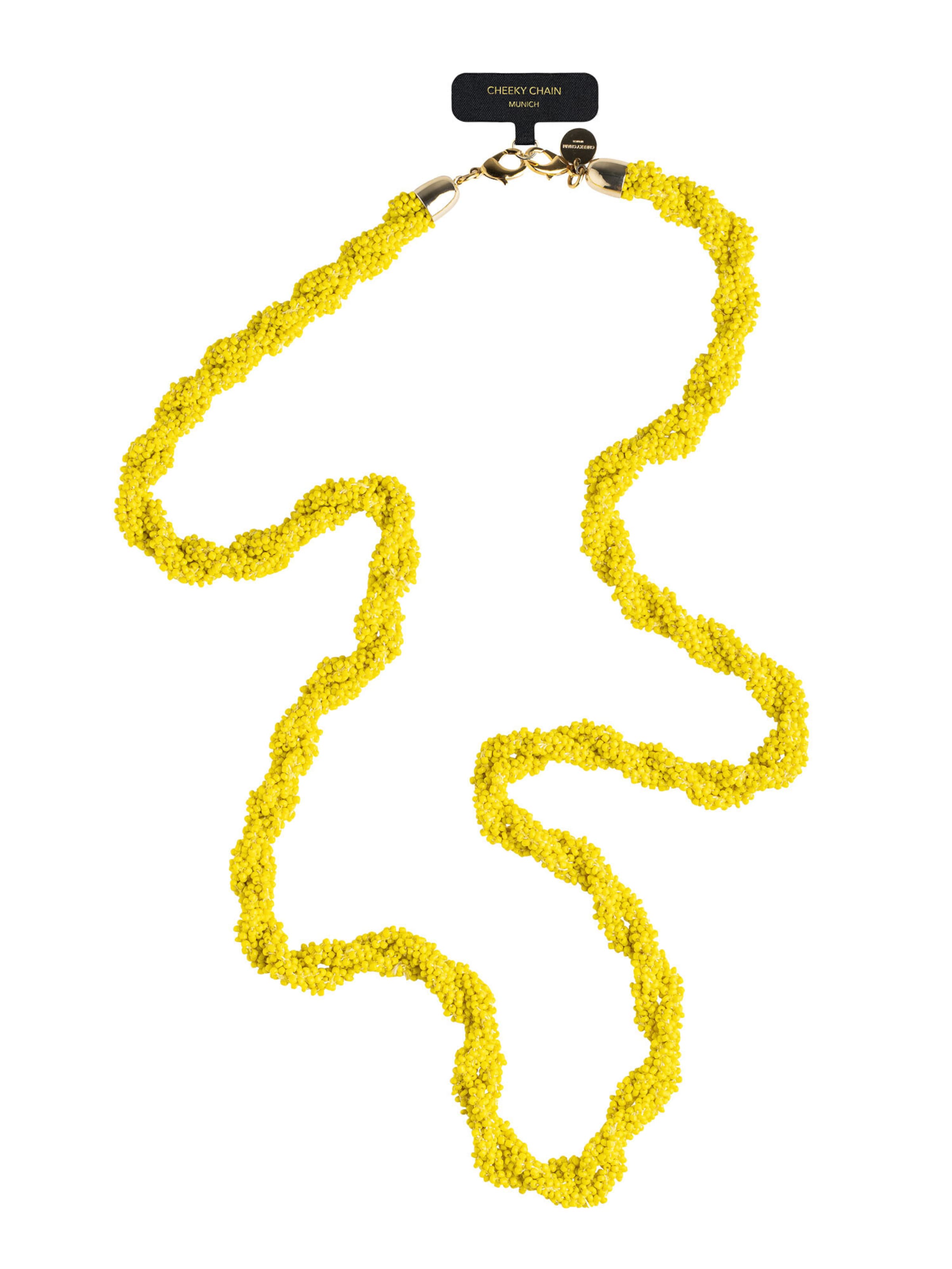 Cheeky Chain Munich Smartphone Case 'Maui' in Yellow: front