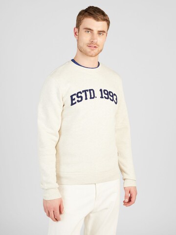 BLEND Sweatshirt in Beige: front