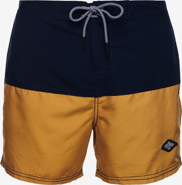 Superdry Swimming Trunks in Blue: front