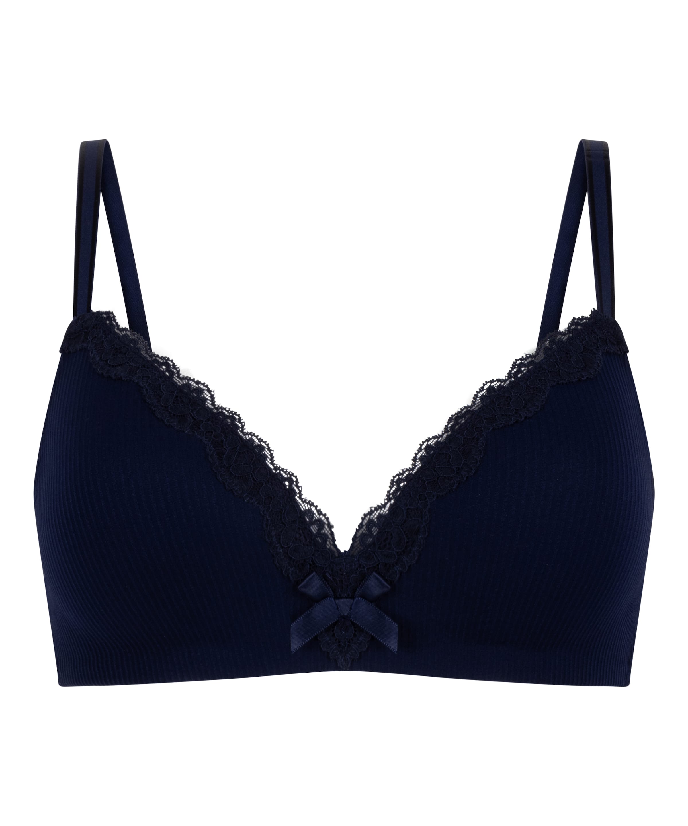 Hunkemöller T-Shirt BH 'Lola' in Blau: Vorderseite