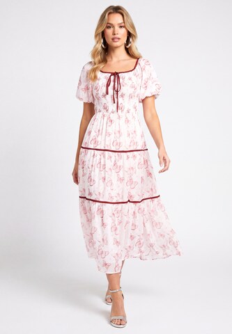 faina Dress in Beige