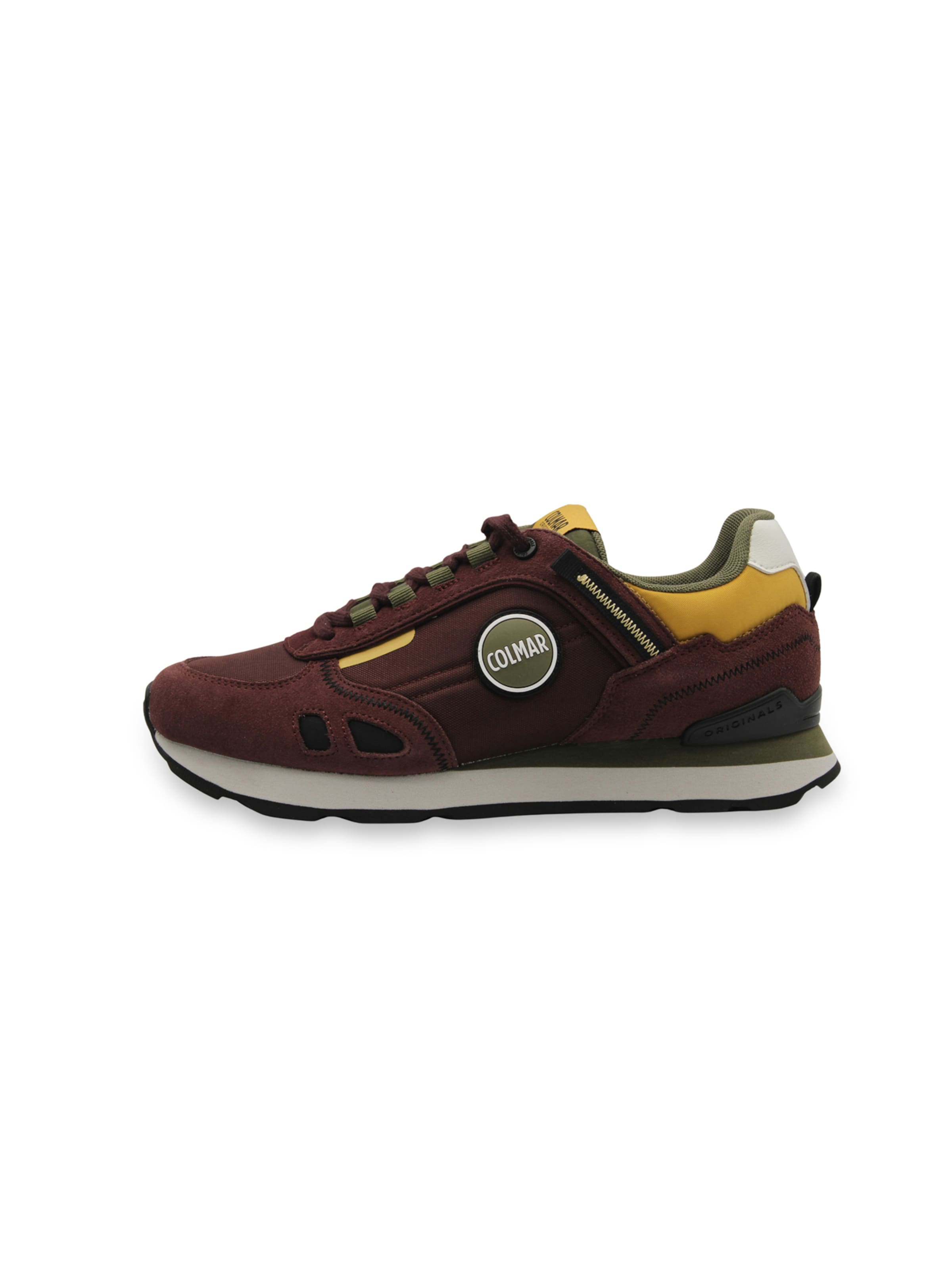 Colmar Platform trainers 'Travis' in Red: side