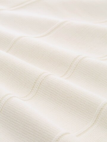 TOM TAILOR DENIM Sweater in White
