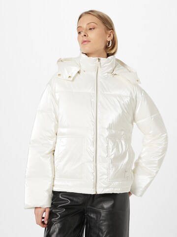 ARMANI EXCHANGE Winter jacket in White: front