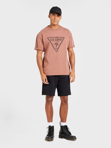 GUESS Originals Bluser & t-shirts i brun