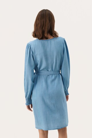 Part Two Shirt dress in Blue