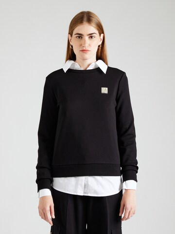 Felpa 'FELPA' di ARMANI EXCHANGE in nero: frontale