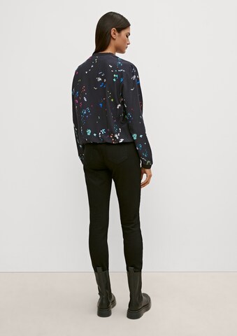 comma casual identity Bluse in Schwarz