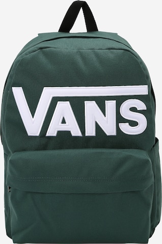 VANS - Mochila 'Old Skool' en verde: frente