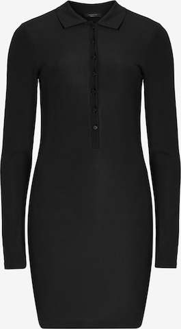 AllSaints Šaty 'HOLLY' – černá: přední strana