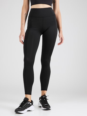 Skinny Pantalon outdoor 'Boundless Trek' COLUMBIA en noir : devant