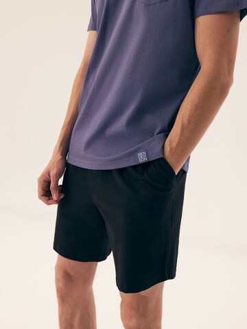 Henderson Pyjama kort 'Mick' in Blauw