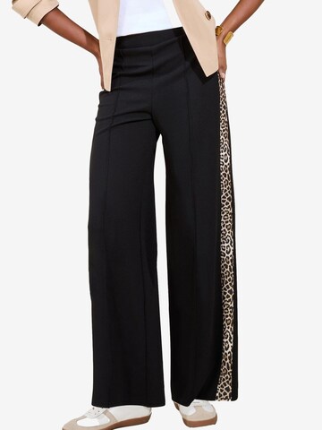 Lipsy Wide Leg Hose in Schwarz: Vorderseite