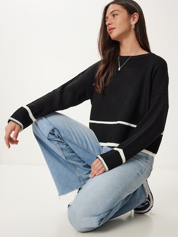 Happiness İstanbul Trui in Zwart