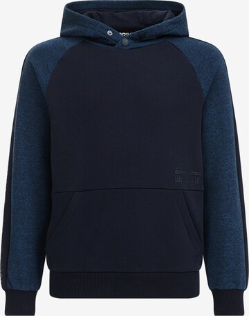 WE Fashion - Sweatshirt em azul: frente