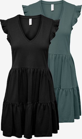 Suknelė 'ONLMAY' iš ONLY, spalva – žalia / juoda, Prekių apžvalga