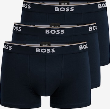 BOSS Boxershorts 'Power Trunks' in Blau: Vorderseite