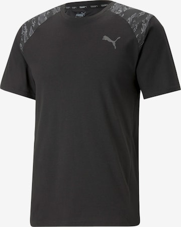 PUMA Functioneel shirt in Zwart: voorkant