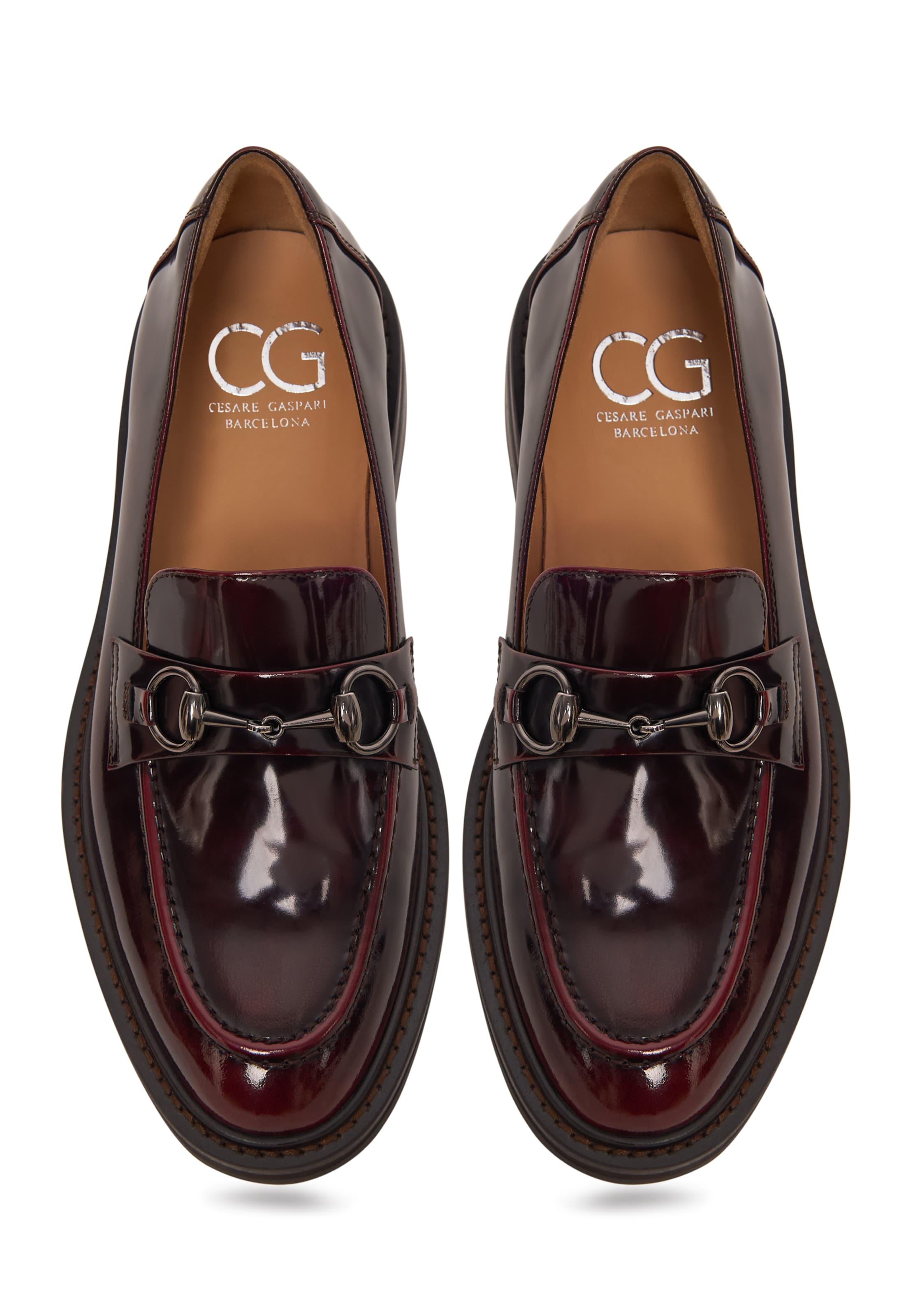 CESARE GASPARI Slipper in Rot