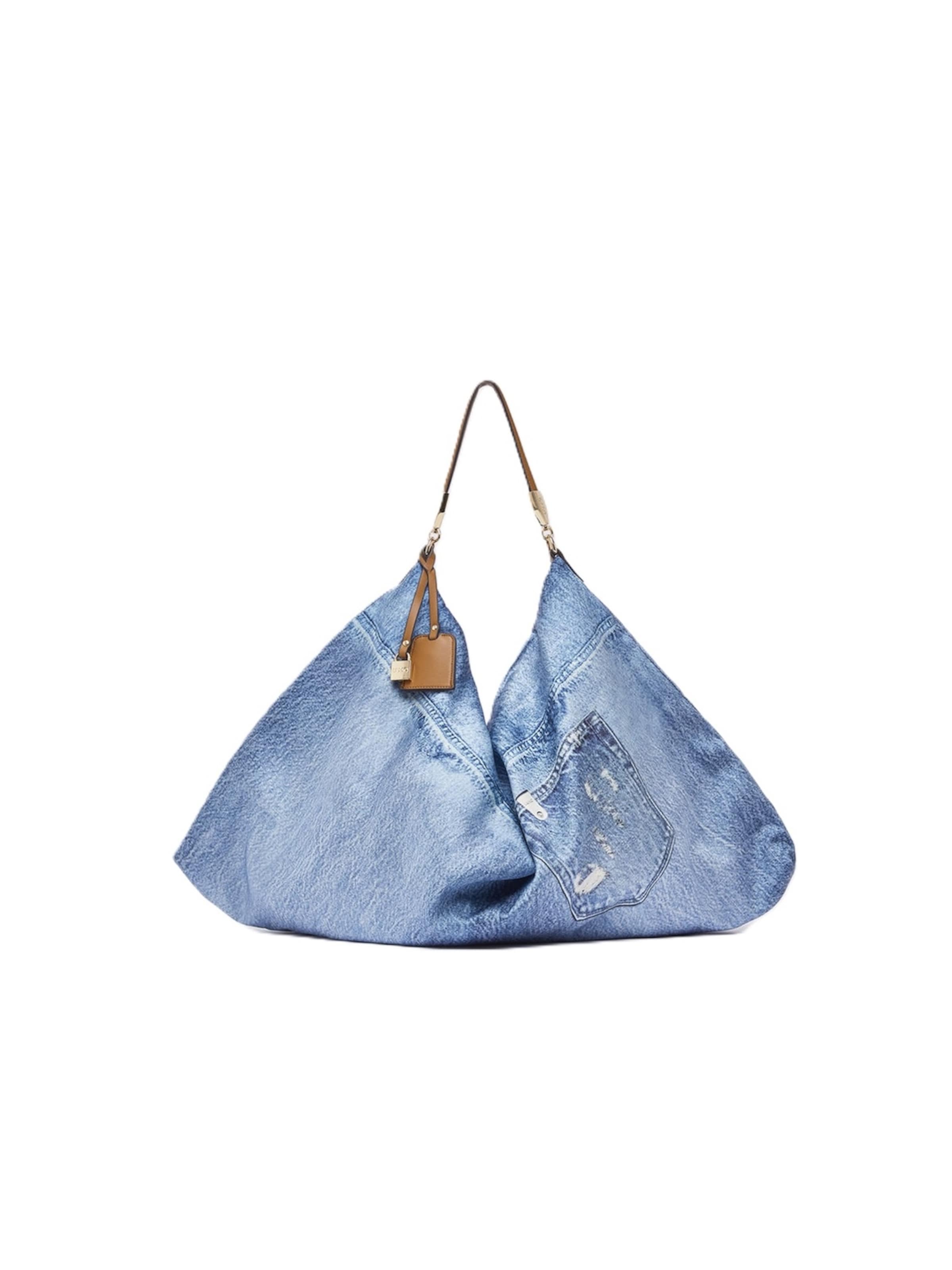 Borsa a spalla 'AA6194 T2745' di Liu Jo in blu: frontale