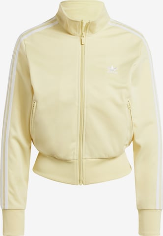 Giacca di felpa 'Adicolor Classics Firebird' di ADIDAS ORIGINALS in giallo: frontale