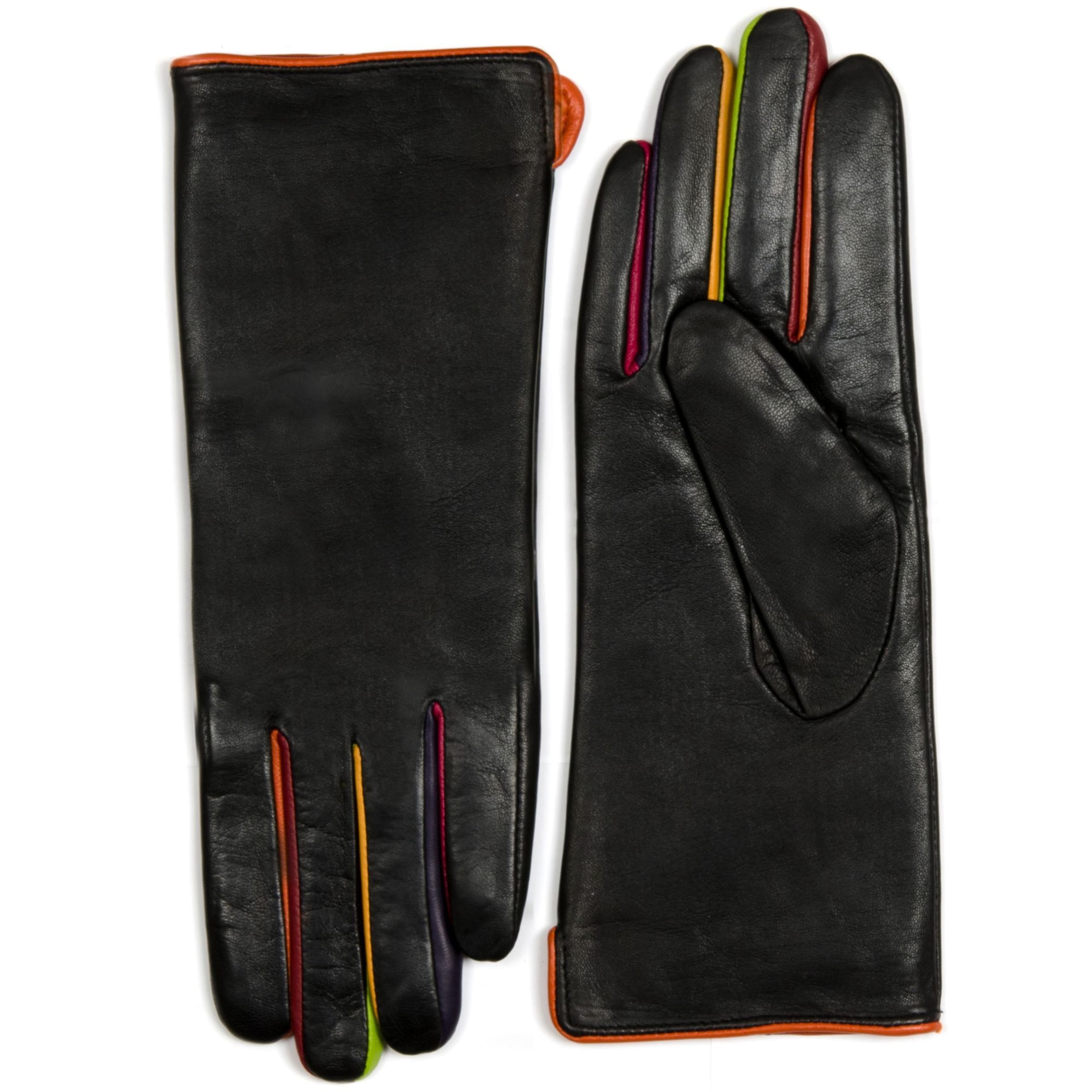 mywalit Fingerhandschuhe in Schwarz: Vorderseite