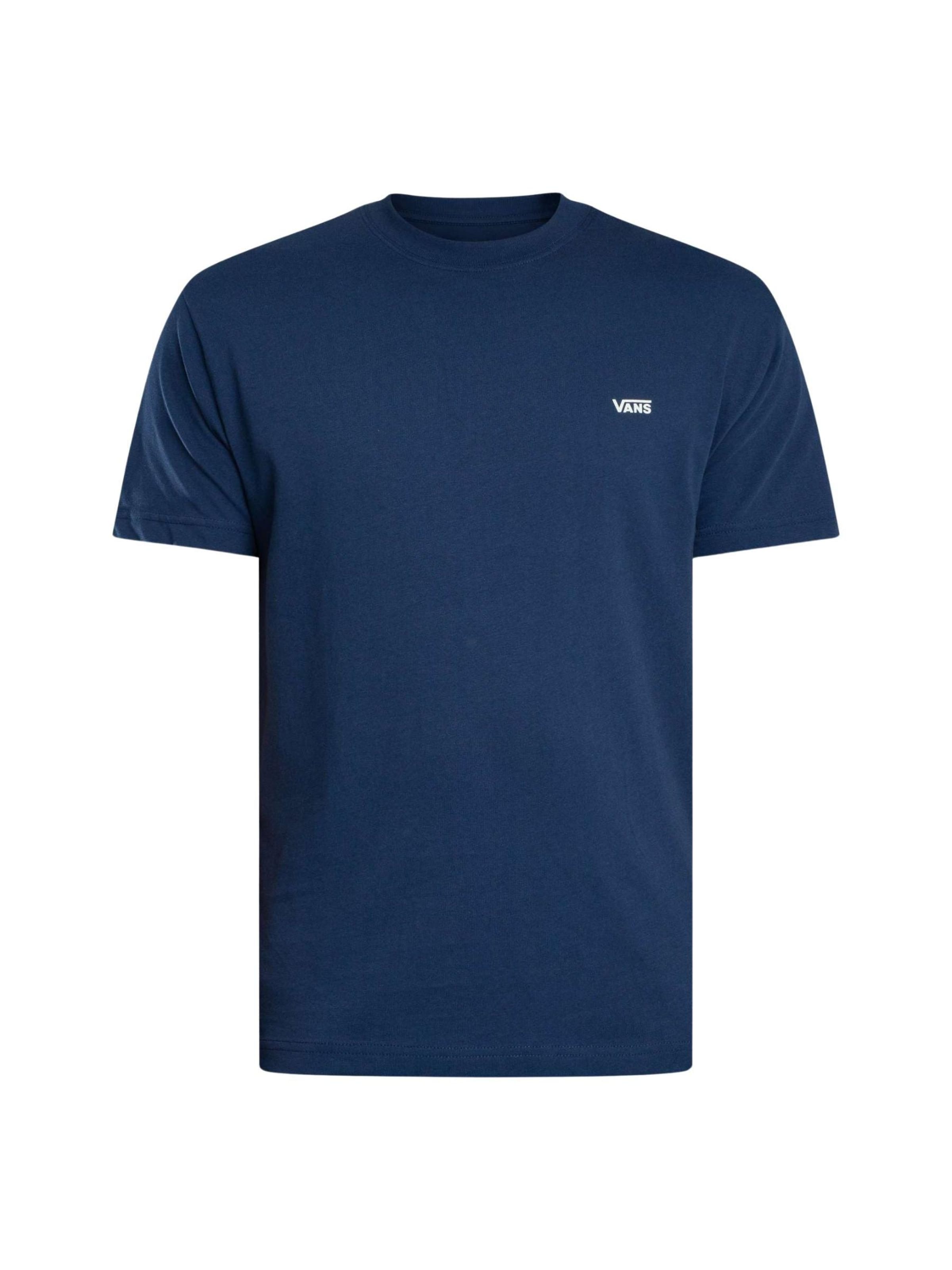 VANS Shirt 'VANS LEFT CHEST SS T-SHIRT' in Blauw: voorkant