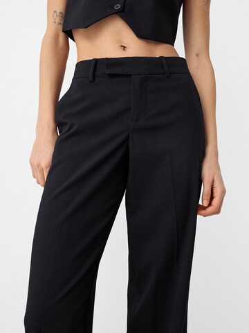 Regular Pantalon Bershka en noir