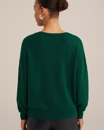 WE Fashion Свитер в Зеленый