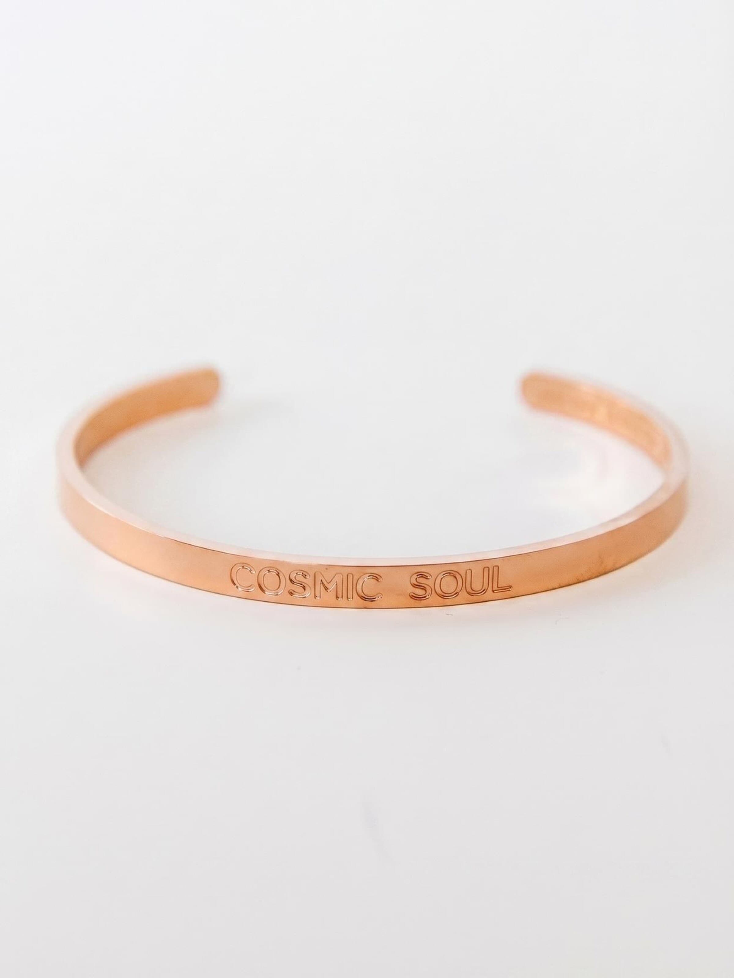 Divasya Armband 'Cosmic Soul'‌‌ in Gold: Vorderseite