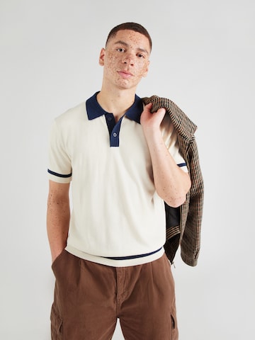 ELLESSE Shirt in Wit: voorkant