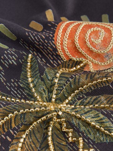 Next T-shirt 'Provence' i grå