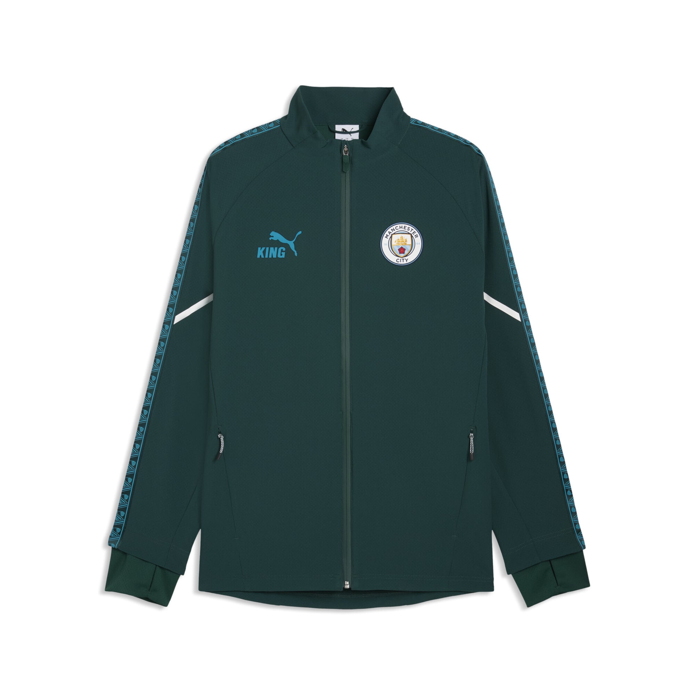 PUMA Athletic Jacket 'Manchester City KING Ultimate Anthem' in Dark green, Item view