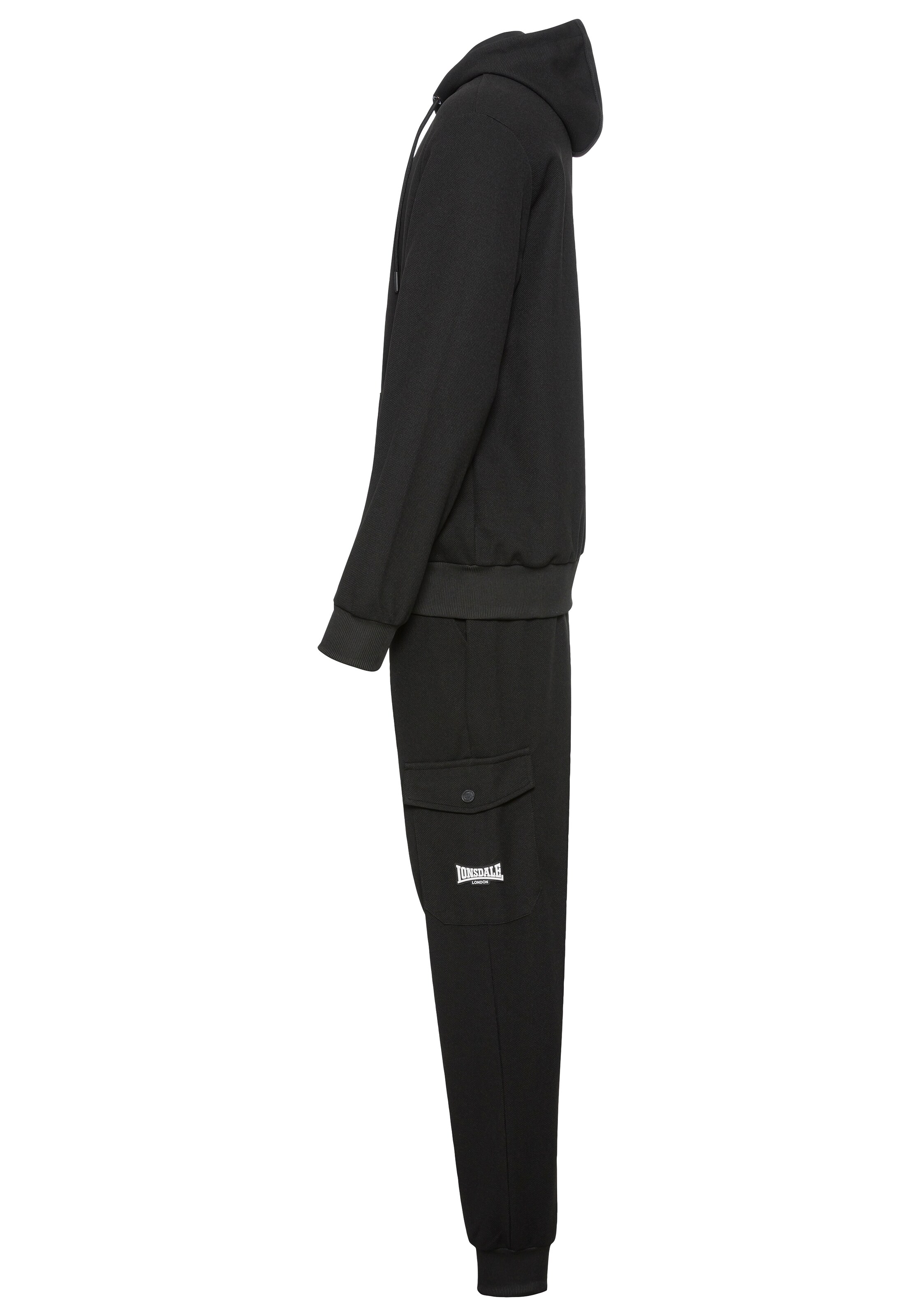 LONSDALE Joggingová súprava - Čierna