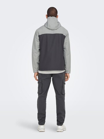 Only & Sons Between-season jacket in Grey