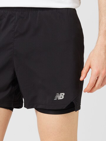 new balance Slim fit Workout Pants in Black