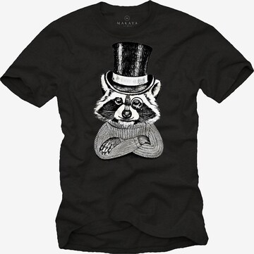 MAKAYA Shirt in Black: front