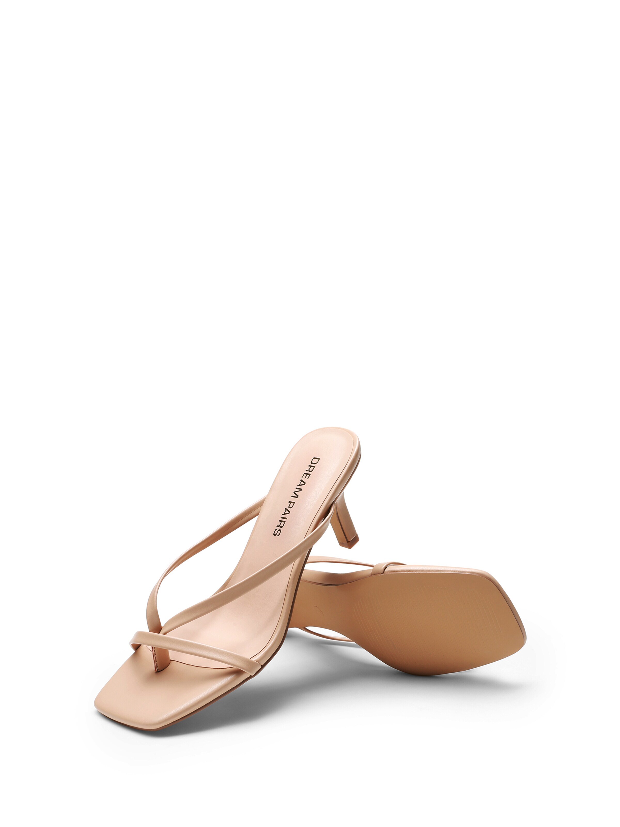 Dream Pairs Strap Sandals in Beige