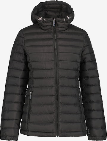 LUHTAOutdoor jakna 'Armila' - crna boja: prednji dio