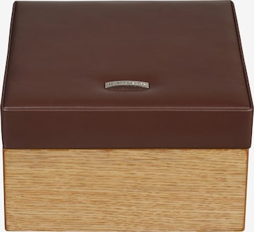 Boîte à bijoux WINDROSE en marron : devant
