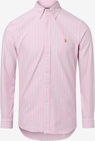 Polo Ralph Lauren Button Up Shirt in Pink: front