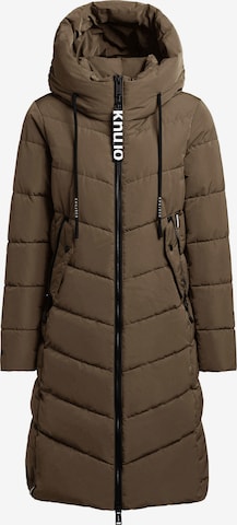 Manteau d’hiver 'Mika' khujo en marron : devant