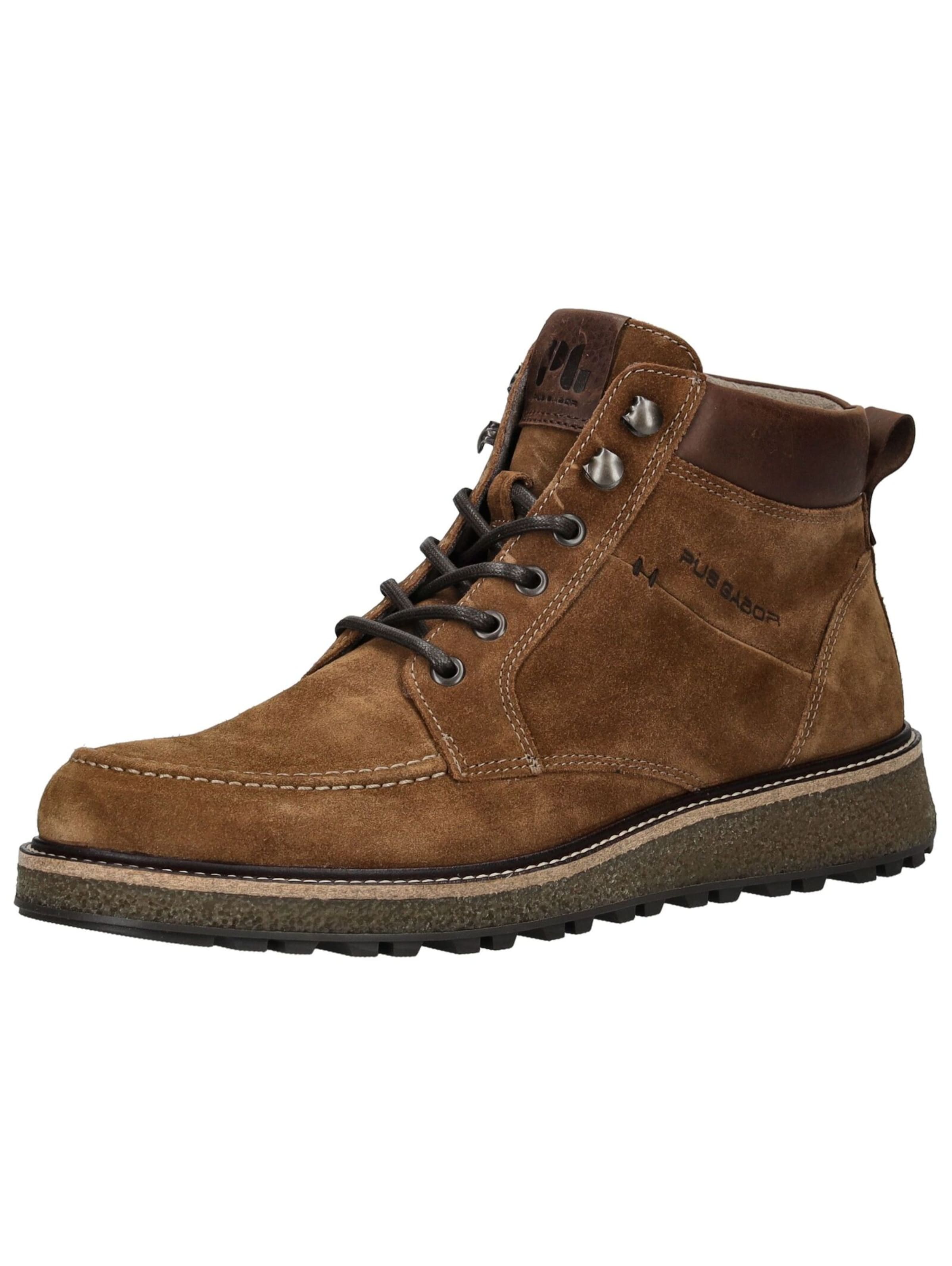 Bottines à lacets Pius Gabor en marron : devant