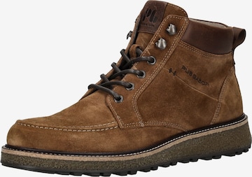 Pius Gabor Veterboots in Bruin: voorkant