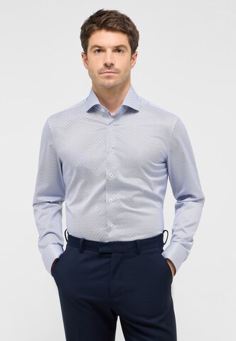 ETERNA Slim Fit Businesshemd in Blau: Vorderseite