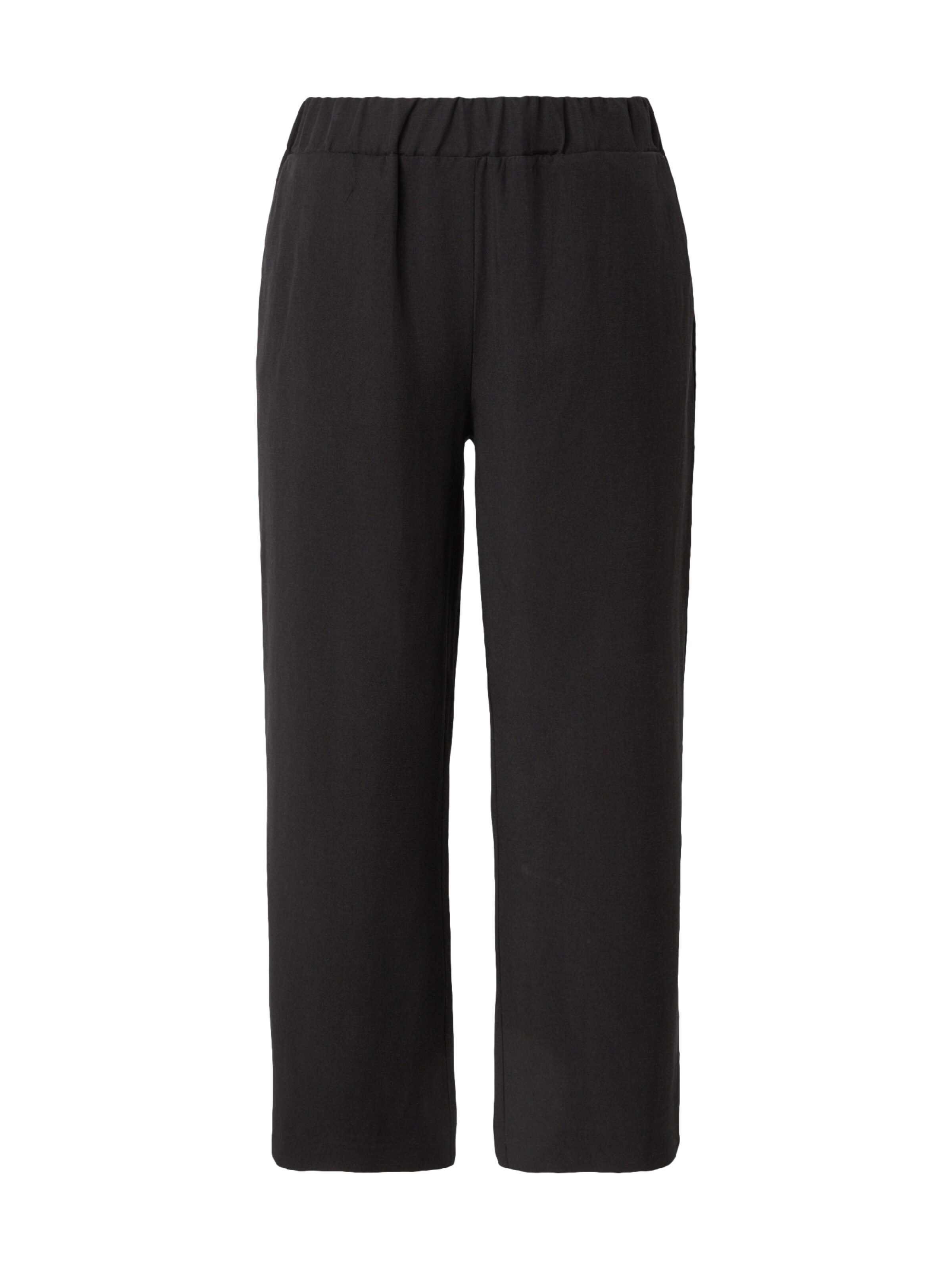 monari - Loosefit Calças em preto: frente