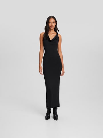 Bershka Kleid in Schwarz