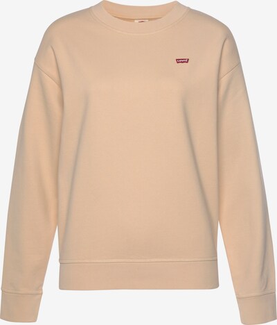 Felpa LEVI'S di colore beige chiaro / rosso sangue, Visualizzazione prodotti