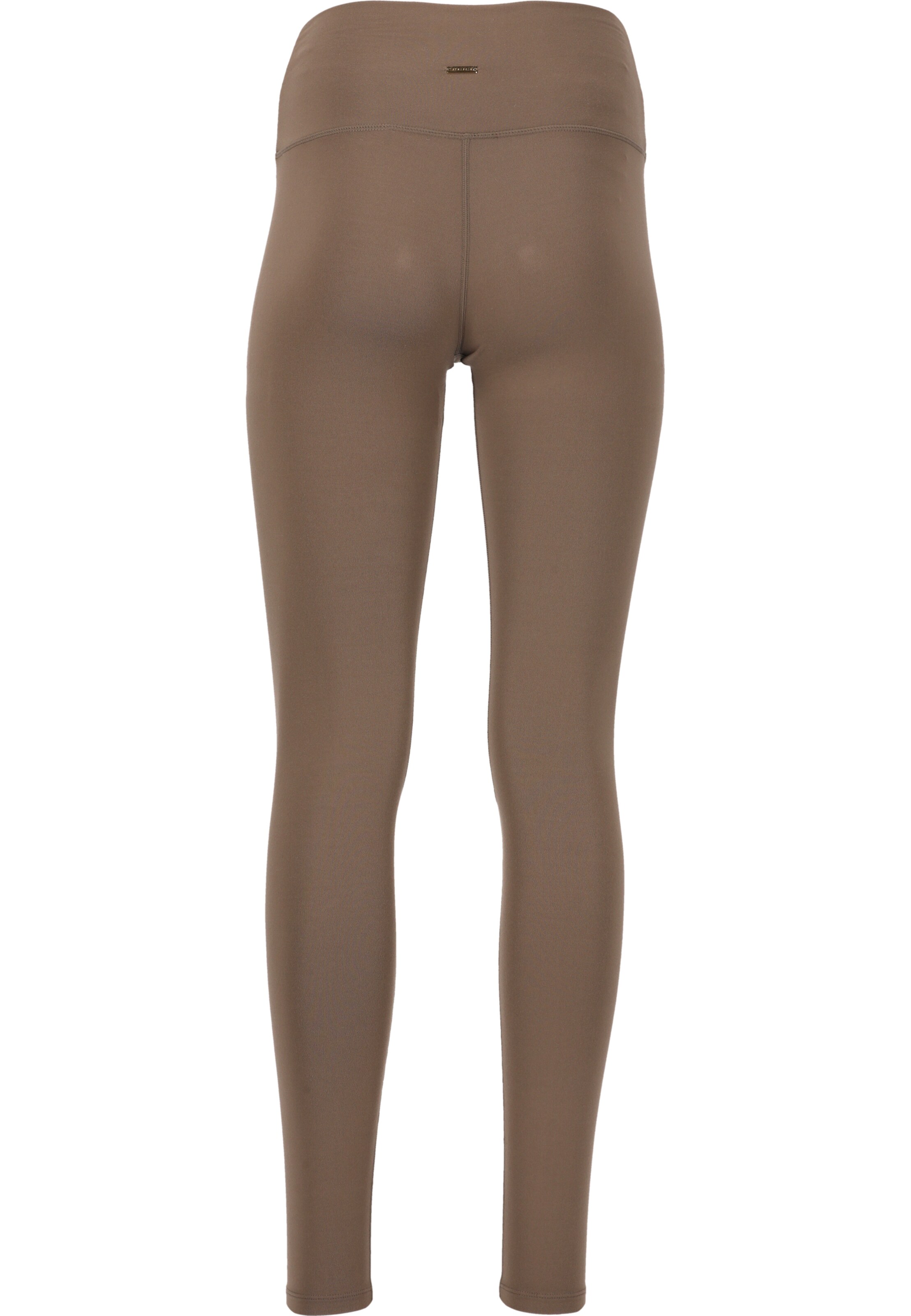 Athlecia Skinny Workout Pants 'Snyder' in Brown