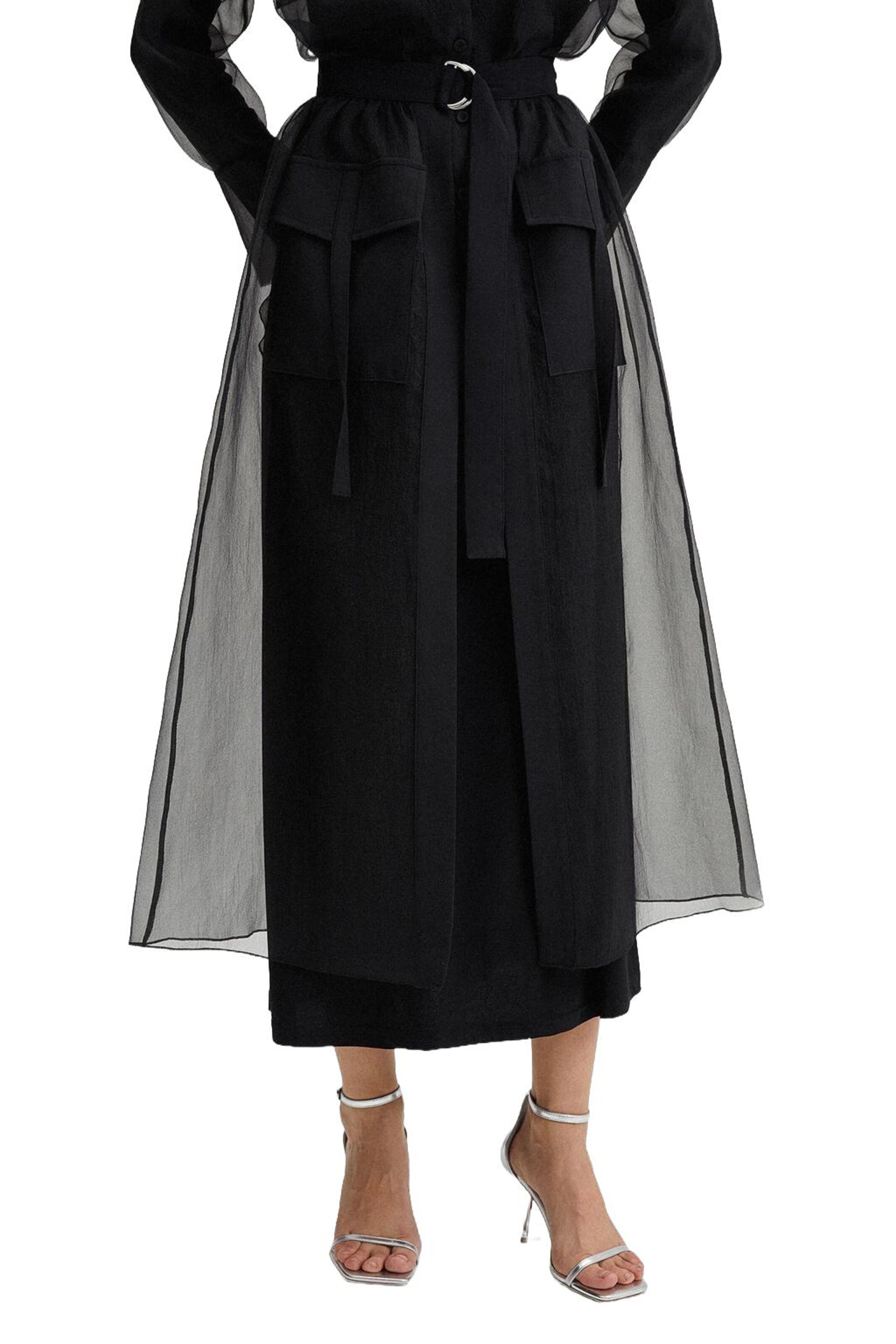 Touche Prive Rock in Schwarz: Vorderseite